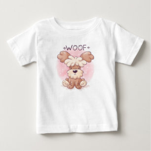 T-shirt Pour Bébé Joli Chien