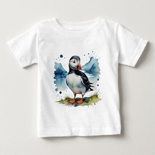 T-shirt Pour Bébé Joli dauphin (Devant)
