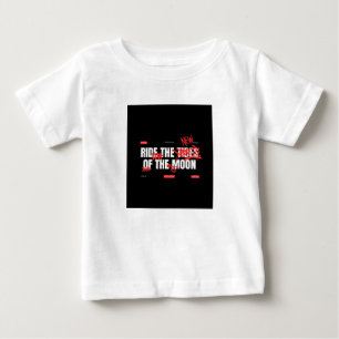 T-shirt Pour Bébé Joli de la lune 