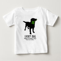 Joli Irlandais St. Patrick's Day Black Lab Lucky D
