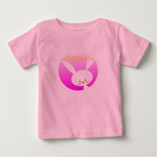T-shirt Pour Bébé Joli Lapin Mon Premier Pâques Joyeuses Pâques