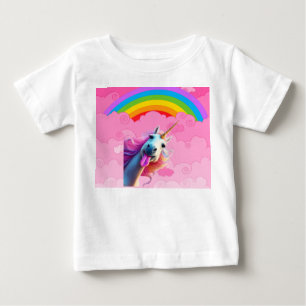 T-shirt Pour Bébé Joli licorne.