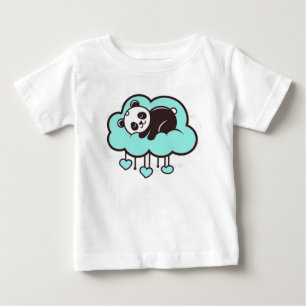 T-shirt Pour Bébé Joli panda de style cartoon