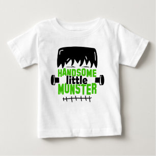 T-shirt Pour Bébé Joli petit monstre Frankenstein Halloween