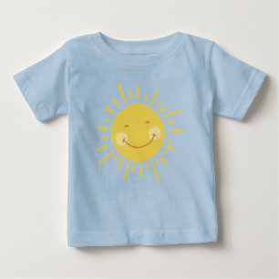 T-shirt Pour Bébé Joli Soleil Heureux 