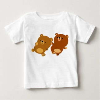T-shirt Pour Bébé Joli T-shirt bébé avec ours de dessin facétieux
