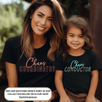 Joli texte coloré pour enfant Commandant du chaos 