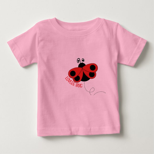 T-shirt Pour Bébé jolie coccinelle (Devant)