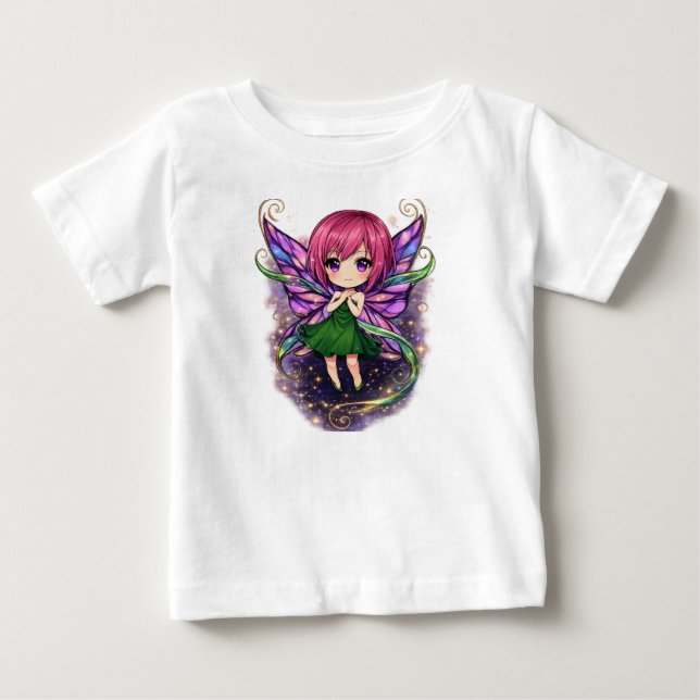 T-shirt Pour Bébé Jolie fée  (Devant)