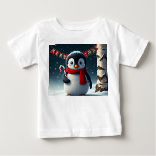 T-shirt Pour Bébé "Jolie T-shirt bébé de Noël - Adorable Holi