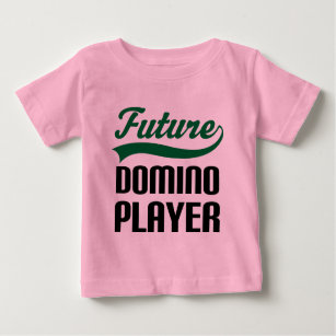 T-shirt Pour Bébé Joueur de domino (avenir)