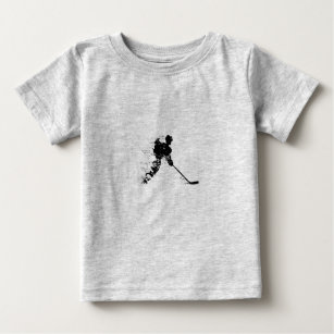 T-shirt Pour Bébé Joueur de hockey