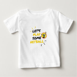 T-shirt Pour Bébé Joueur de Netball