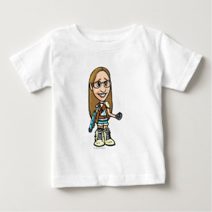 T-shirt Pour Bébé Joueur de personnel de montagne de terreur de