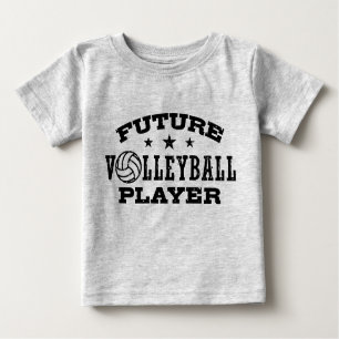 T-shirt Pour Bébé Joueur de volley-ball futur