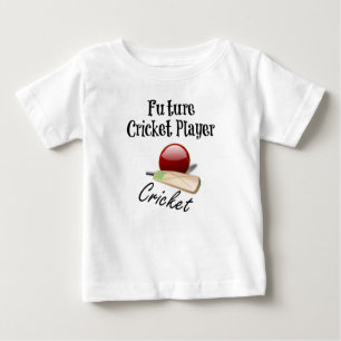 T-shirt Pour Bébé Joueur futur de cricket