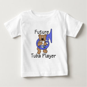 T-shirt Pour Bébé Joueur Tuba / Ours
