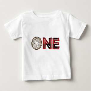 T-shirt Pour Bébé Jour d'anniversaire de Lumberjack ONE Shirt