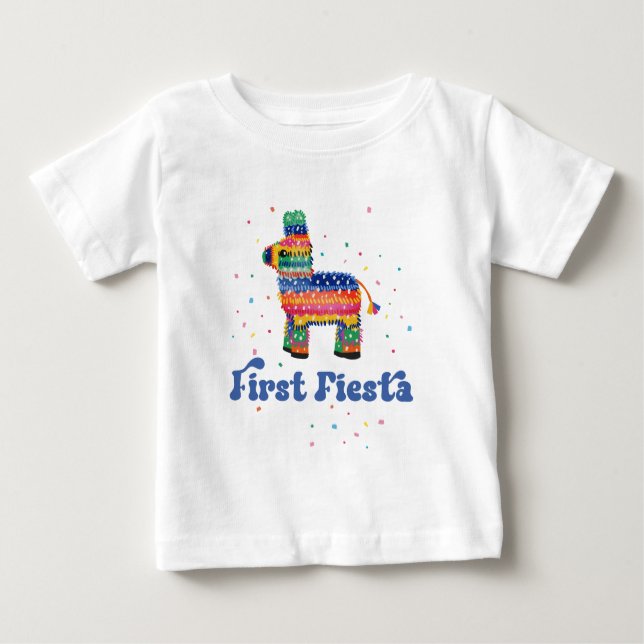 T-shirt Pour Bébé Jour de la première fête du garçon (Devant)
