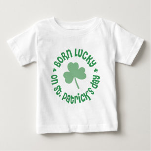 T-shirt Pour Bébé Jour de la Saint Patrick Anniversaire