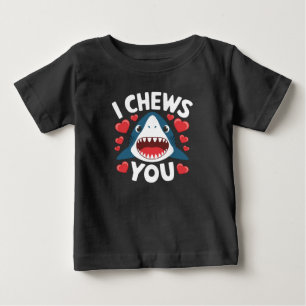 T-shirt Pour Bébé Jour de la Saint-Valentin Cœur Amour Léopard Migno