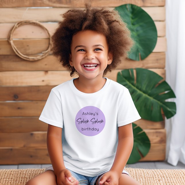 T-shirt Pour Bébé Jour de l'anniversaire de l'effervescence d'une si (Créateur téléchargé)