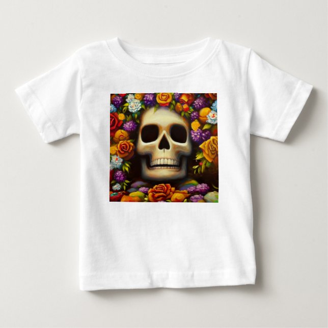 T-shirt Pour Bébé Jour des Morts Ofendra 5 (Devant)