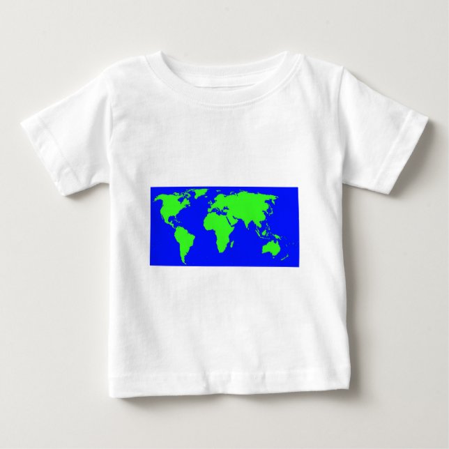 T-shirt Pour Bébé Jour des terres (Devant)