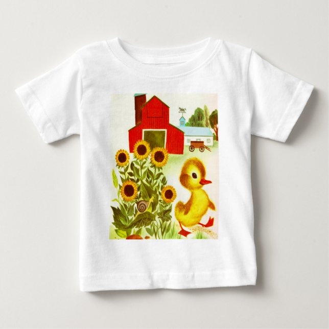 T-shirt Pour Bébé "Jour Fuzzy Wuzzy" (Devant)