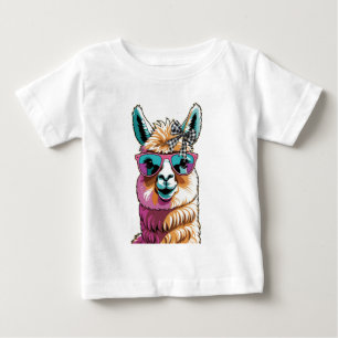 T-shirt Pour Bébé Journée de Lama