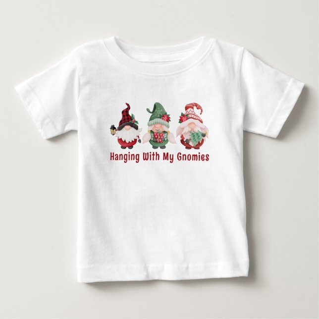 T-shirt Pour Bébé Jours fériés de Noël (Devant)