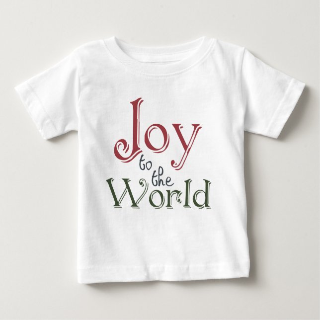 T-shirt Pour Bébé Joy to the world (Devant)