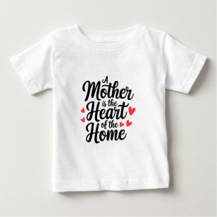 T-shirt Pour Bébé Joyeuse Fête des Mères
