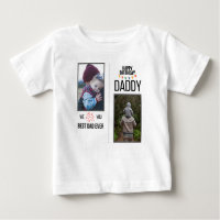JOYEUX ANNIVERSAIRE DADDY VÊTEMENTS BÉBÉ PHOTO PER