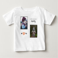 JOYEUX ANNIVERSAIRE DADDY VÊTEMENTS BÉBÉ PHOTO PER