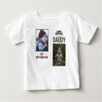 JOYEUX ANNIVERSAIRE DADDY VÊTEMENTS BÉBÉ PHOTO PER