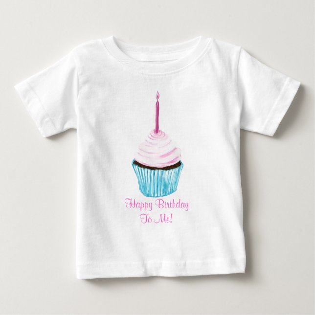 T-shirt Pour Bébé Joyeux anniversaire pour moi Tee (Devant)