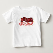 Joyeux bébé de Noël/chemise bébé bébé