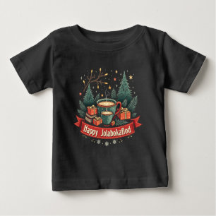 T-shirt Pour Bébé Joyeux cadeau Jolabokaflod Invitation de vacances