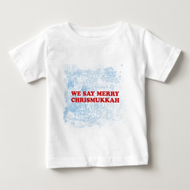 T-shirt Pour Bébé joyeux chrismukkah (Devant)
