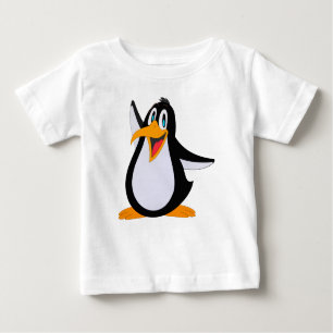 T-shirt Pour Bébé Joyeux dessin de pingouin