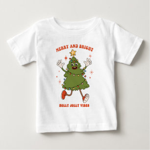 T-shirt Pour Bébé Joyeux et lumineux - Joyeux Noël
