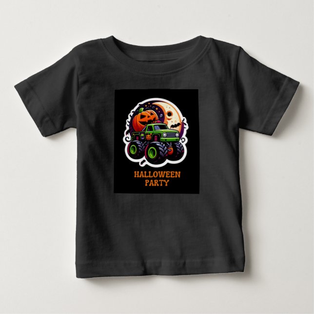 T-shirt Pour Bébé Joyeux jours d'Halloween ! (Devant)