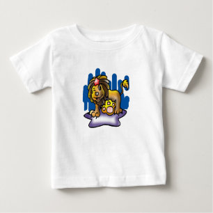 T-shirt Pour Bébé Joyeux Lion Leo avec étoile