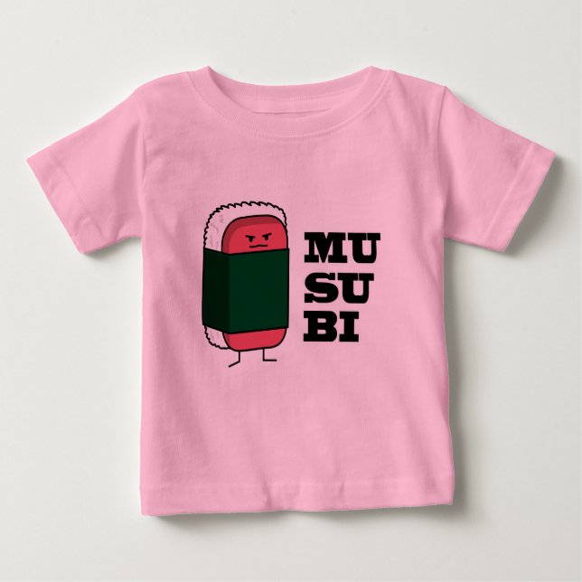 T-shirt Pour Bébé Joyeux mussusuhi nori hawaïen Musubi (Devant)