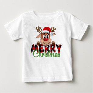T-shirt Pour Bébé Joyeux Noël