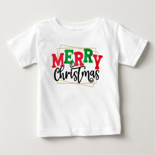 T-shirt Pour Bébé Joyeux Noël