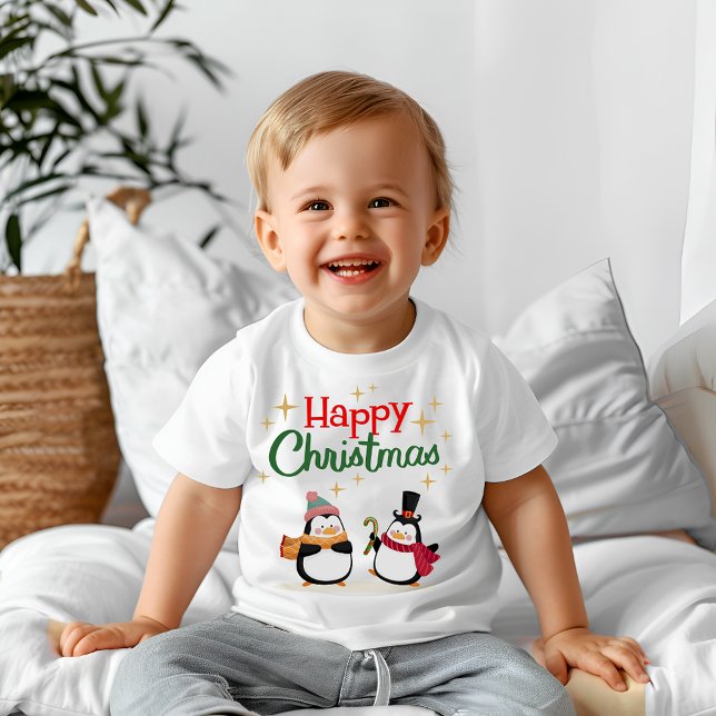 T-shirt Pour Bébé Joyeux Noël (Créateur téléchargé)