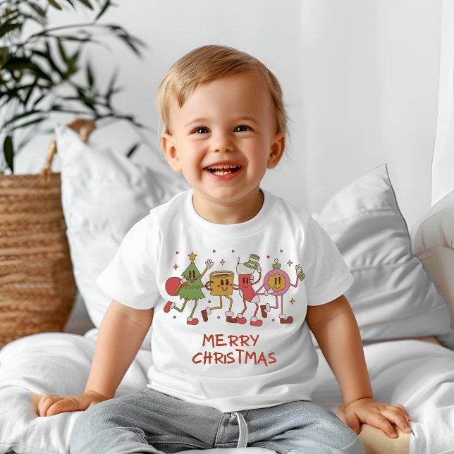 T-shirt Pour Bébé Joyeux Noël (Créateur téléchargé)