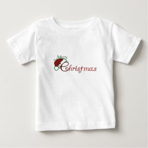 T-SHIRT POUR BÉBÉ **JOYEUX NOËL ENFANTS**